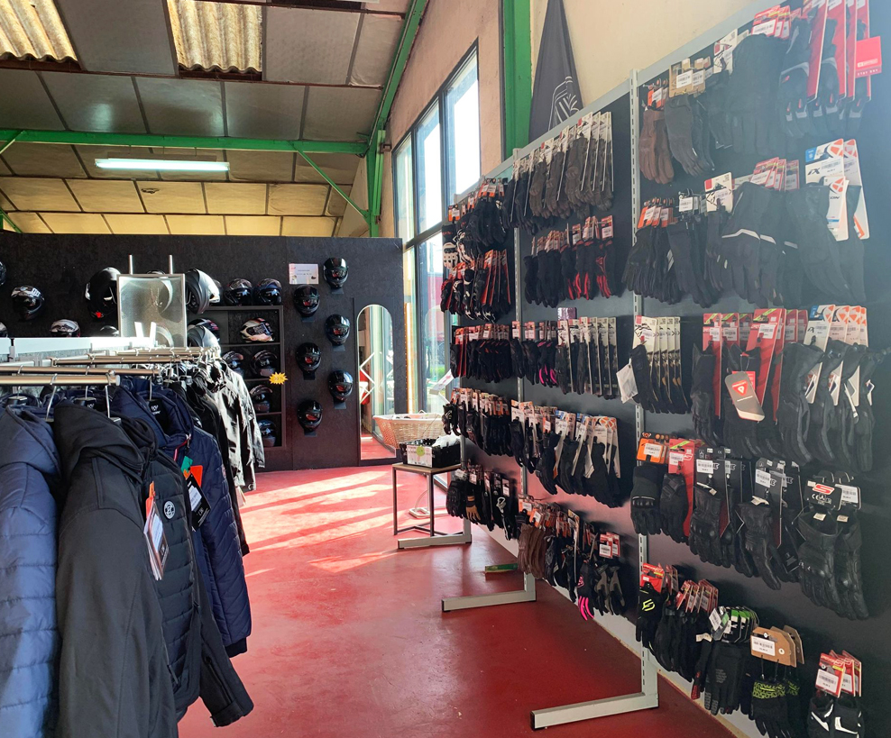 Vente accessoires motos Cholet