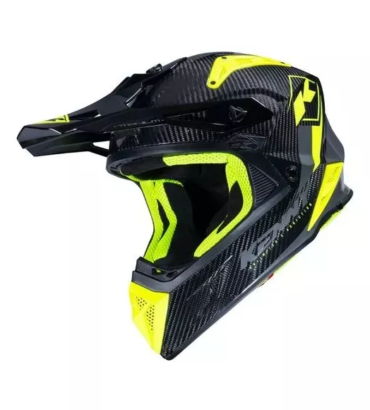 CASQUE CROSS KENNY TITANIUM JAUNE