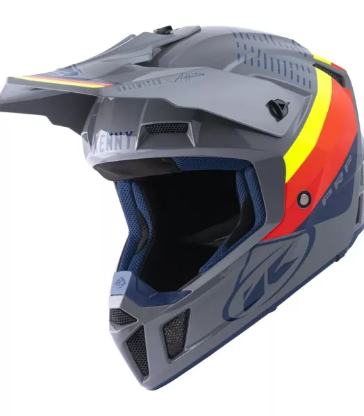 CASQUE CROSS KENNY PERFORMANCE gris
